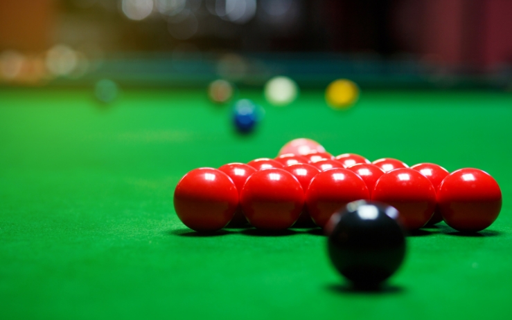 snooker table